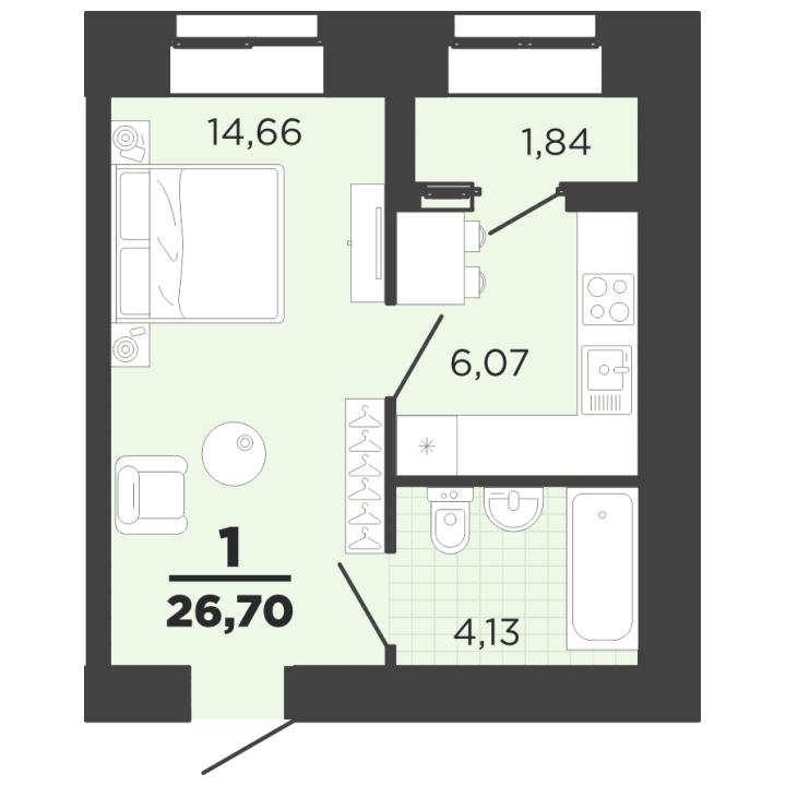 ЖК &laquo;Юный&raquo;, корпус 9, №278