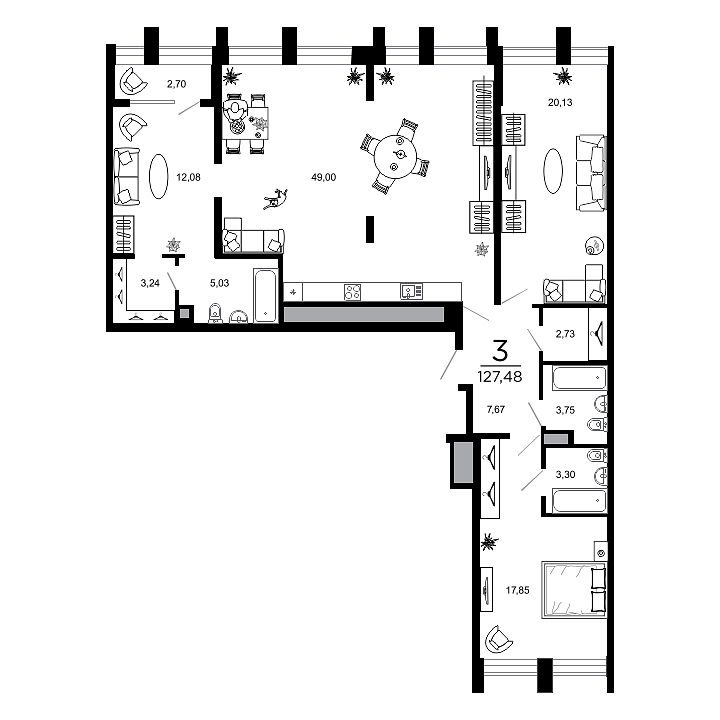 Жилой дом &laquo;Вега&raquo;, №39