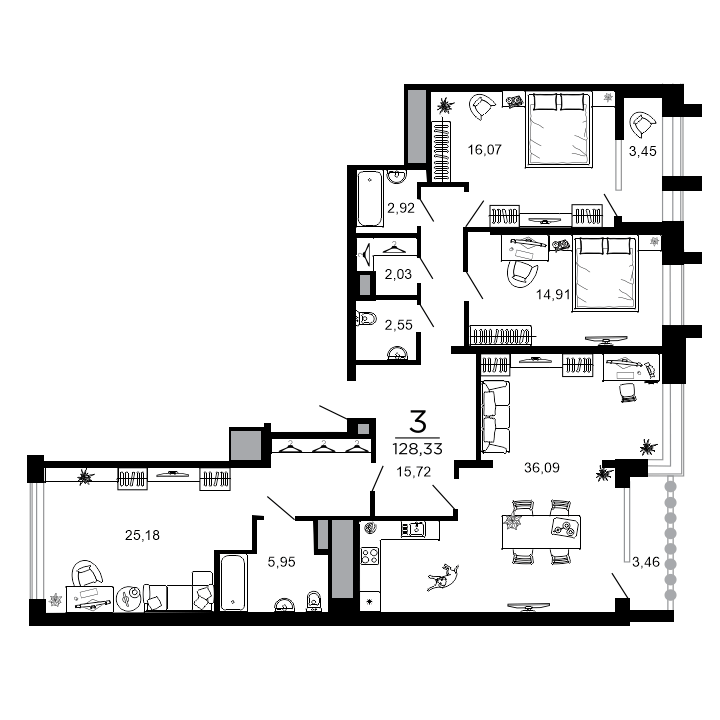 Жилой дом &laquo;Вега&raquo;, №78