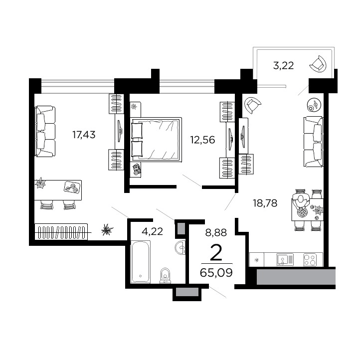 Жилой дом «Вега», №141