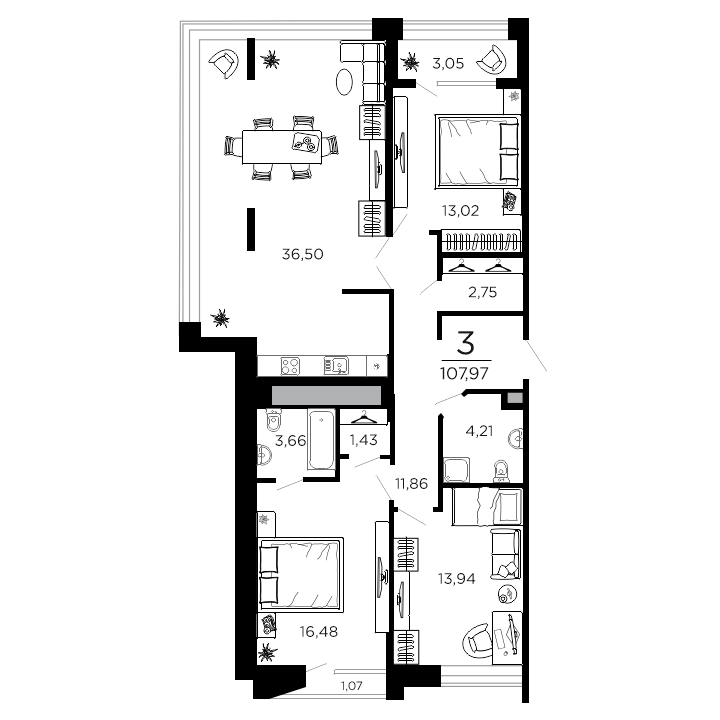 Жилой дом &laquo;Вега&raquo;, №180