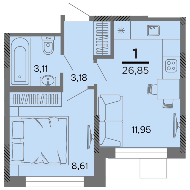 ЖК &laquo;Метропарк 5&raquo;, №941