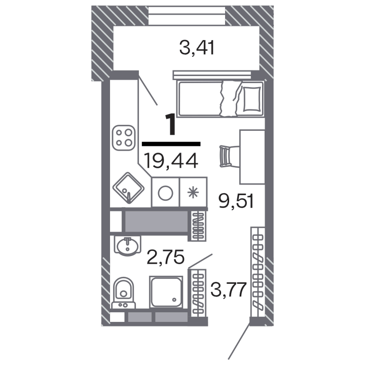 Жилой дом «Кипарис», №291