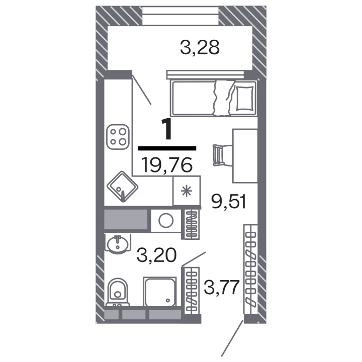 Жилой дом «Кипарис», №27
