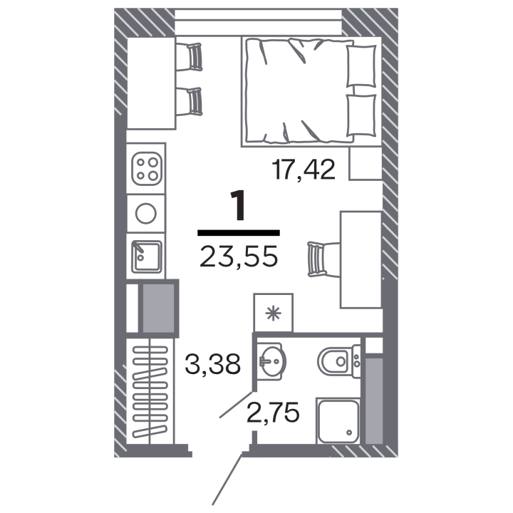 Жилой дом «Кипарис», №273