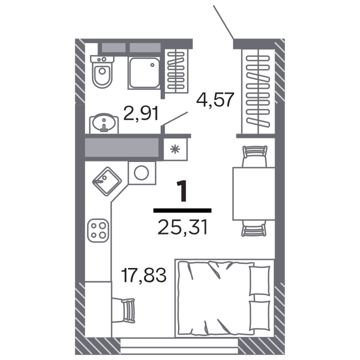 Жилой дом «Кипарис», №259
