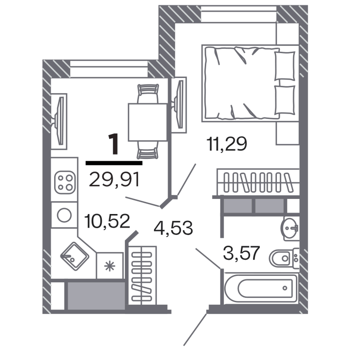 Жилой дом «Кипарис», №342