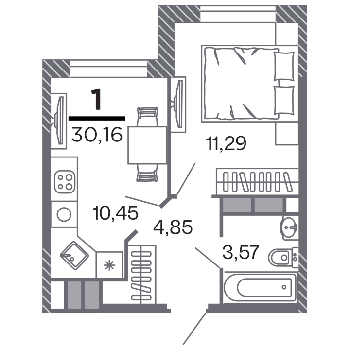 Жилой дом «Кипарис», №276