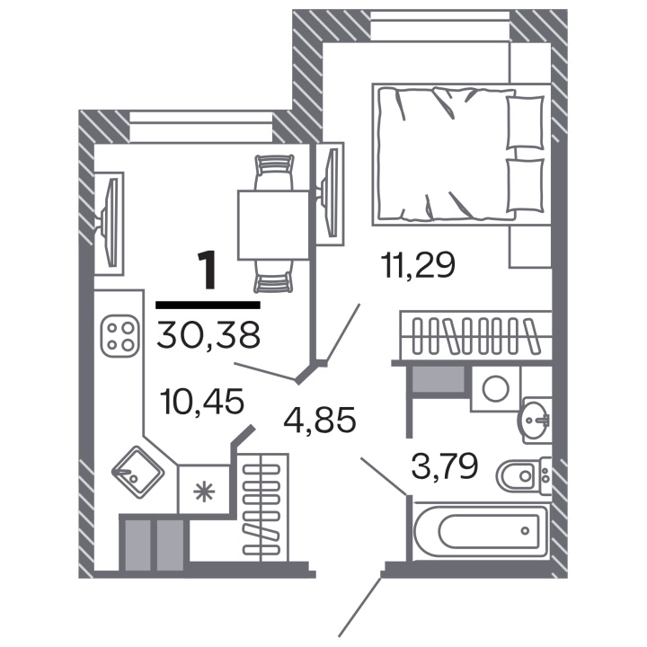 Жилой дом «Кипарис», №188