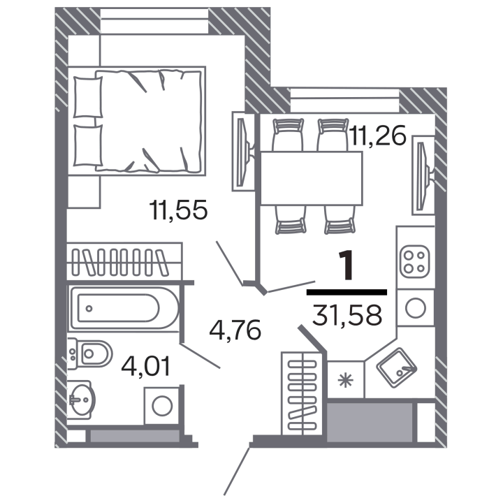 Жилой дом «Кипарис», №341