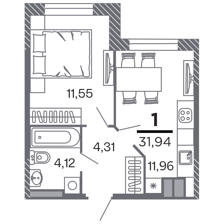 Жилой дом «Кипарис», №209