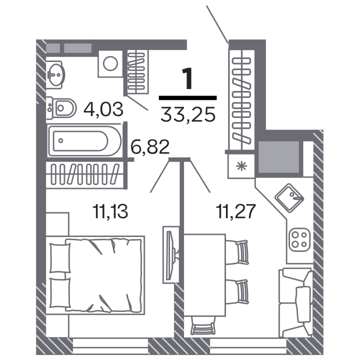 Жилой дом «Кипарис», №170
