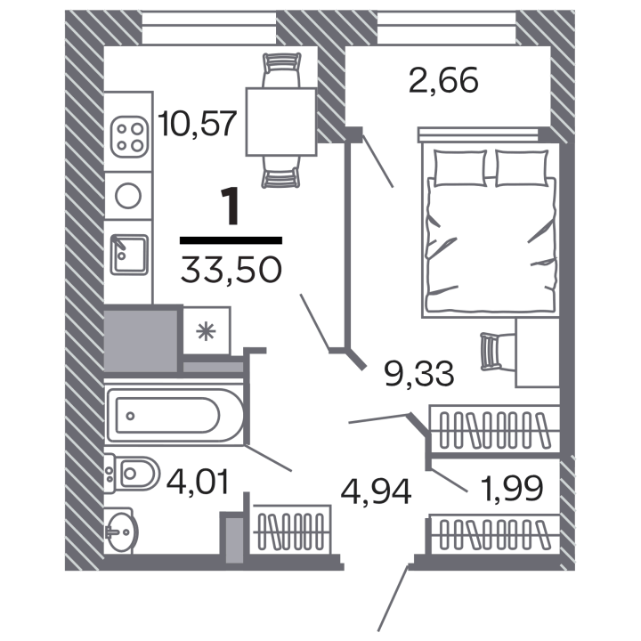 Жилой дом «Кипарис», №30