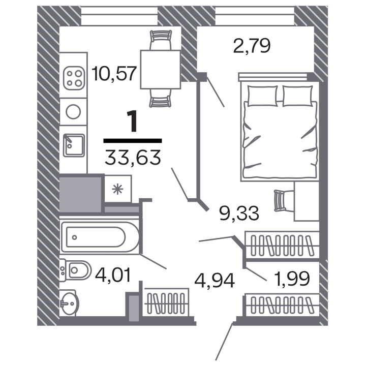 Жилой дом «Кипарис», №52