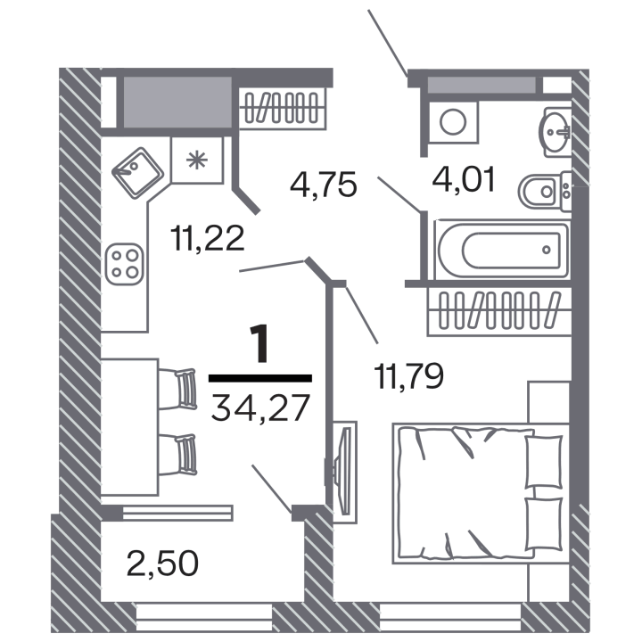 Жилой дом «Кипарис», №436