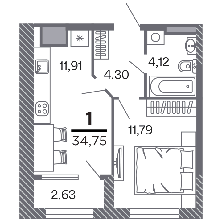 Жилой дом «Кипарис», №172