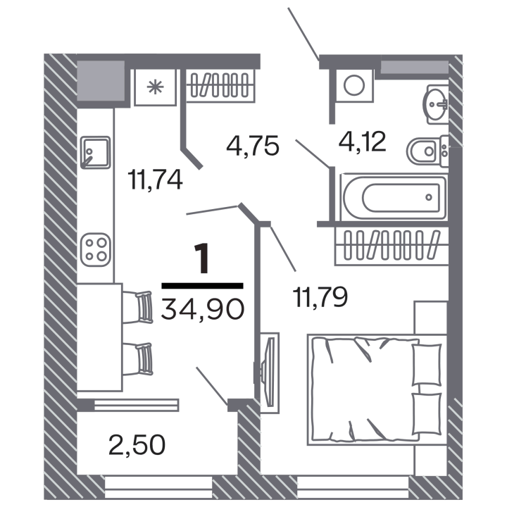 Жилой дом «Кипарис», №18