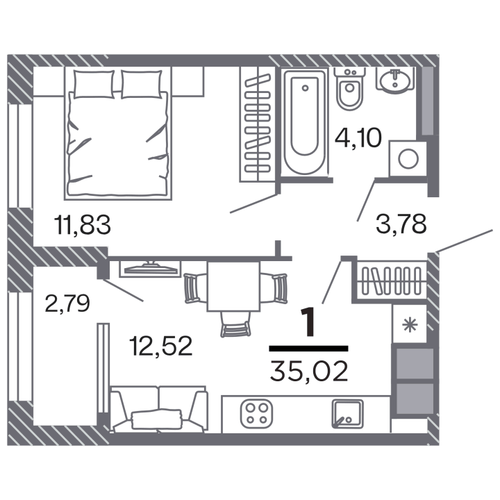 Жилой дом «Кипарис», №178