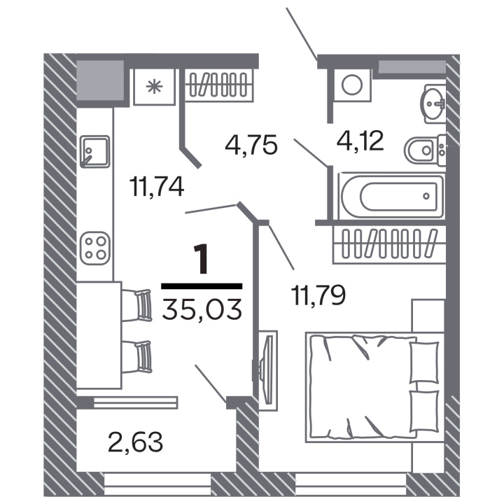 Жилой дом «Кипарис», №40