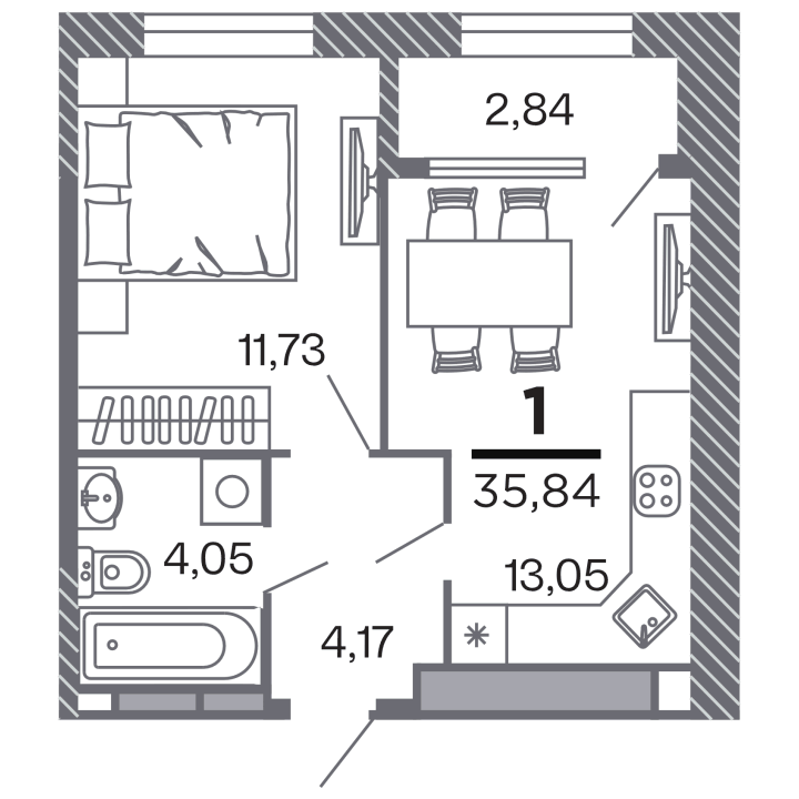 Жилой дом «Кипарис», №337