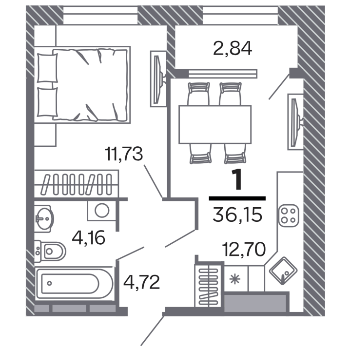 Жилой дом «Кипарис», №227