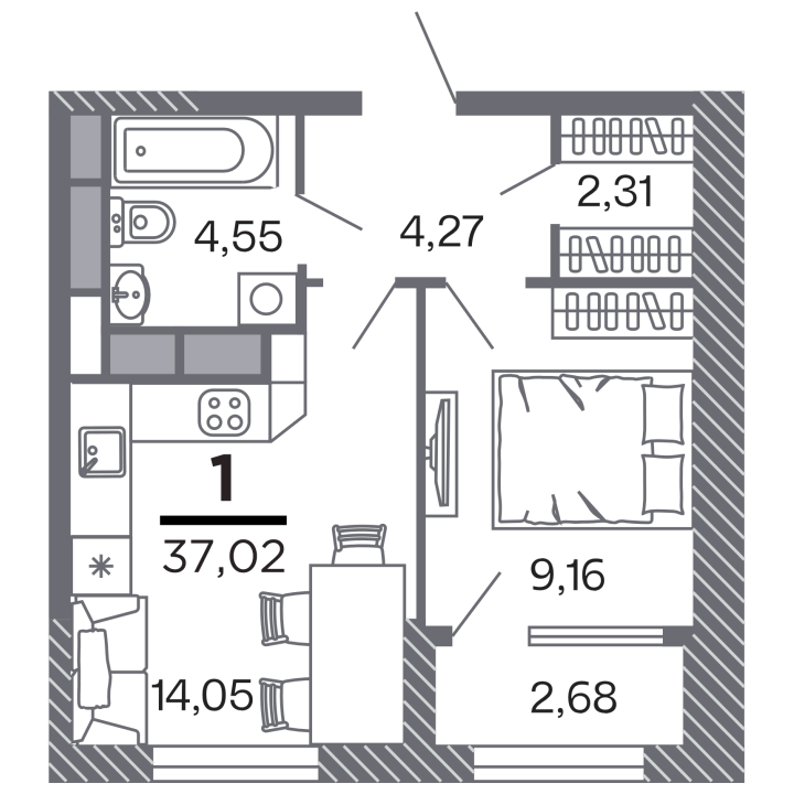 Жилой дом «Кипарис», №173
