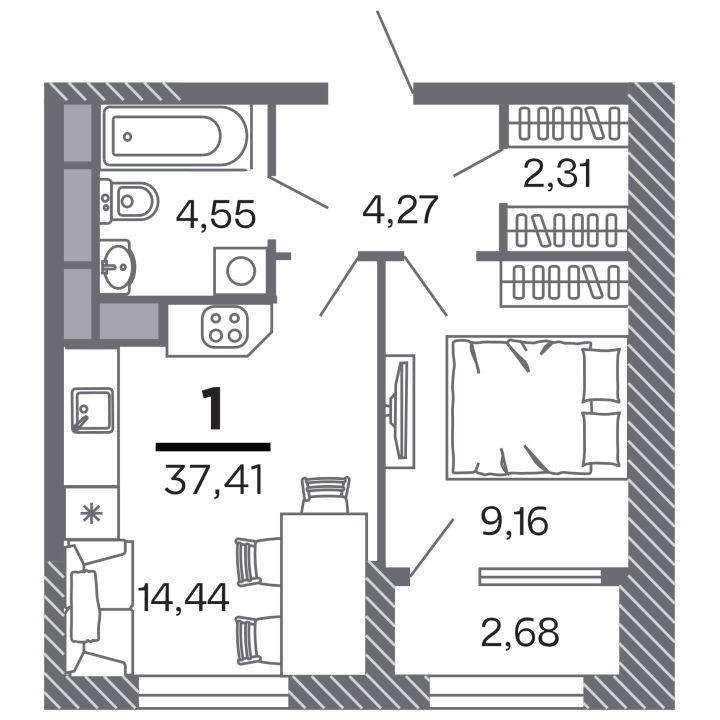Жилой дом «Кипарис», №41
