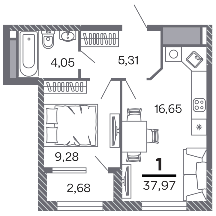 Жилой дом «Кипарис», №345