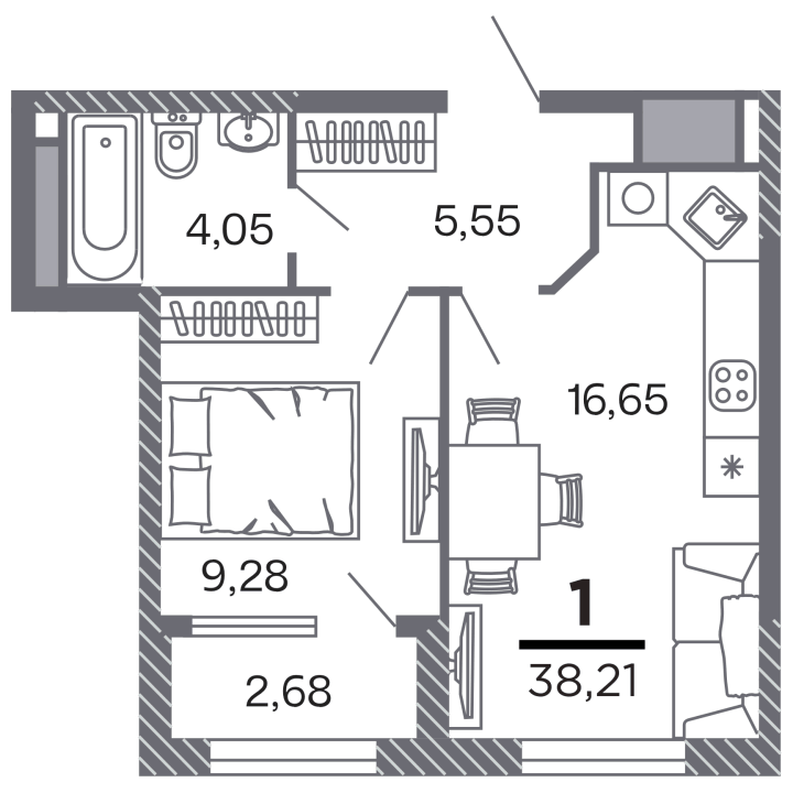 Жилой дом «Кипарис», №257