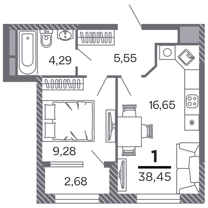 Жилой дом «Кипарис», №169