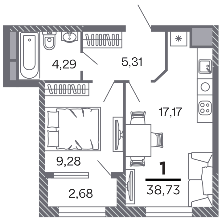 Жилой дом «Кипарис», №37