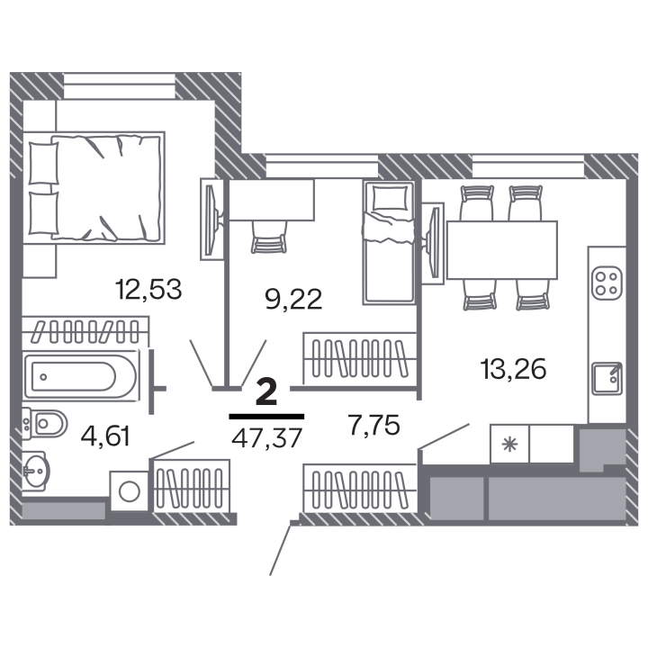 Жилой дом «Кипарис», №9