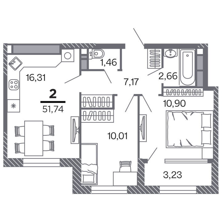 Жилой дом «Кипарис», №527