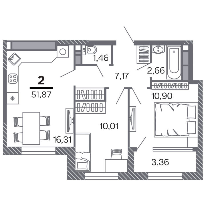 Жилой дом «Кипарис», №329