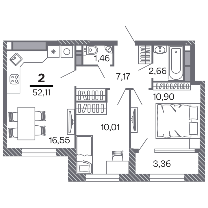Жилой дом «Кипарис», №263