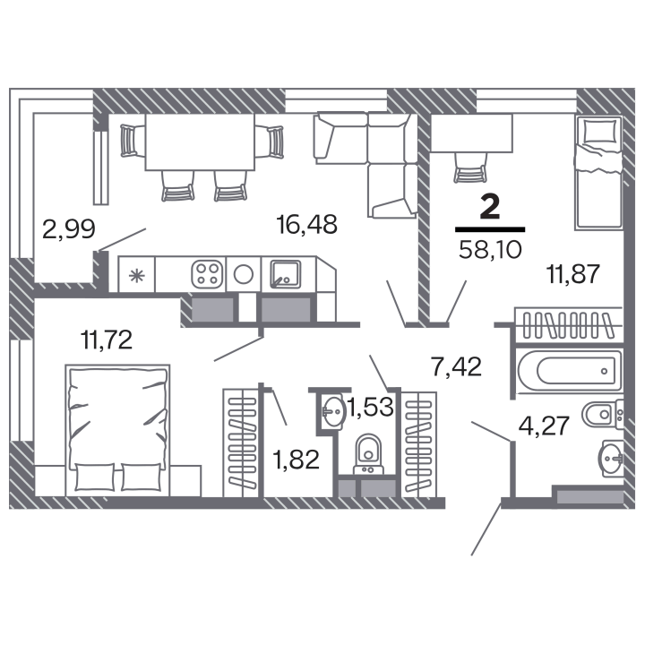 Жилой дом «Кипарис», №179