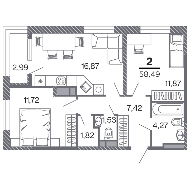 Жилой дом «Кипарис», №47
