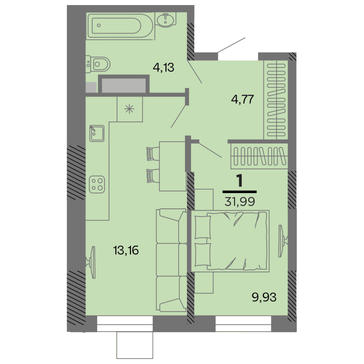 ЖК «Метропарк 5», №981