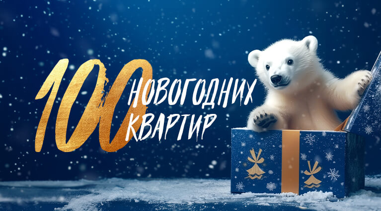 100 новогодних квартир
