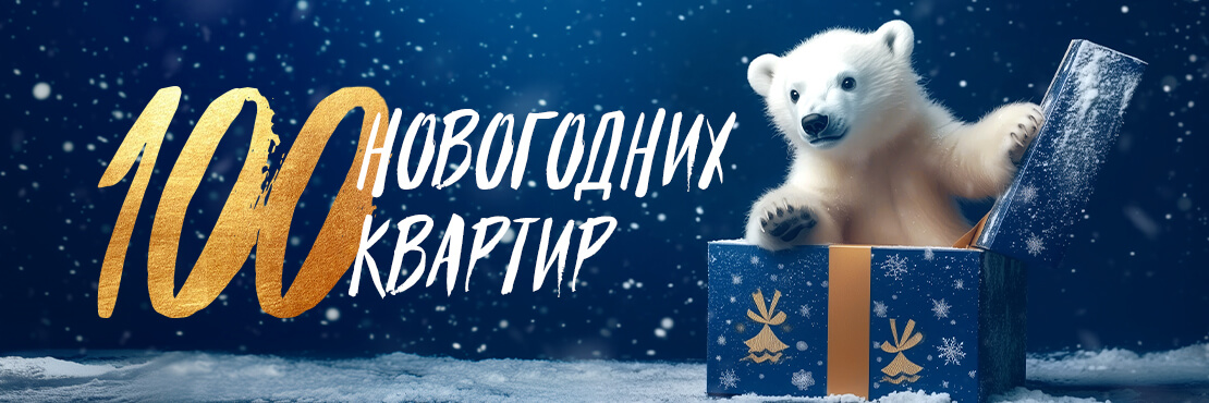 100 новогодних квартир