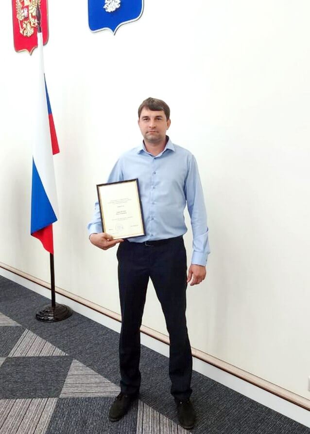Прораба «Северной компании» наградили в Москве